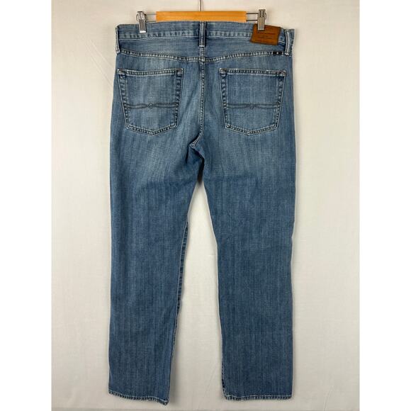 Lucky Brand 363 Vintage Straight Leg Blue Denim Jeans Men's Size 34x32 - Picture 4 of 12